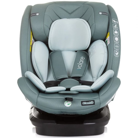 Scaun auto Chipolino Volare I-Size 40-150 cm Pastel Green cu sistem Isofix