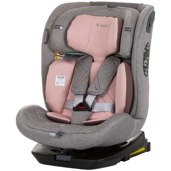 Scaun auto Chipolino X Factor I-Size 40-150 cm Flamingo cu sistem Isofix Scaun auto Chipolino X Factor I-Size 40-150 cm Flamingo cu sistem Isofix