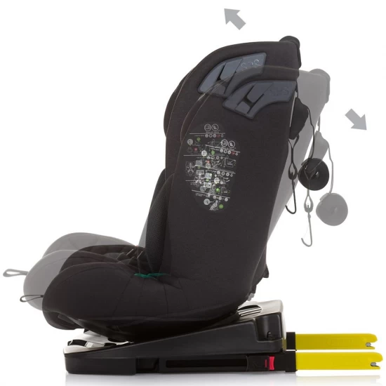 Scaun auto Chipolino X Factor I-Size 40-150 cm Obsidian cu sistem Isofix Scaun auto Chipolino X Factor I-Size 40-150 cm Obsidian cu sistem Isofix
