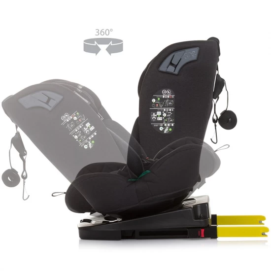 Scaun auto Chipolino X Factor I-Size 40-150 cm Obsidian cu sistem Isofix Scaun auto Chipolino X Factor I-Size 40-150 cm Obsidian cu sistem Isofix