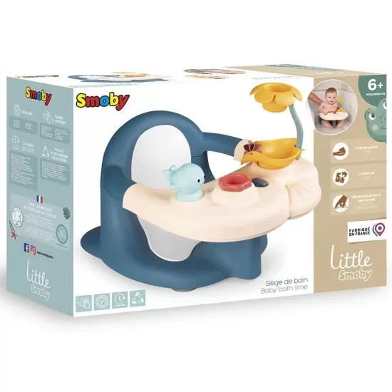 Scaun de baie Smoby Baby Bath Time albastru Scaun de baie Smoby Baby Bath Time albastru