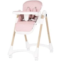 Scaun de masa copii cu spatar reglabil Chipolino Candy Shop Powder Pink
