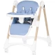 Scaun de masa copii cu spatar reglabil Chipolino Candy Shop Sky Blue