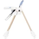 Scaun de masa copii cu spatar reglabil Chipolino Candy Shop Sky Blue