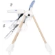 Scaun de masa copii cu spatar reglabil Chipolino Candy Shop Sky Blue