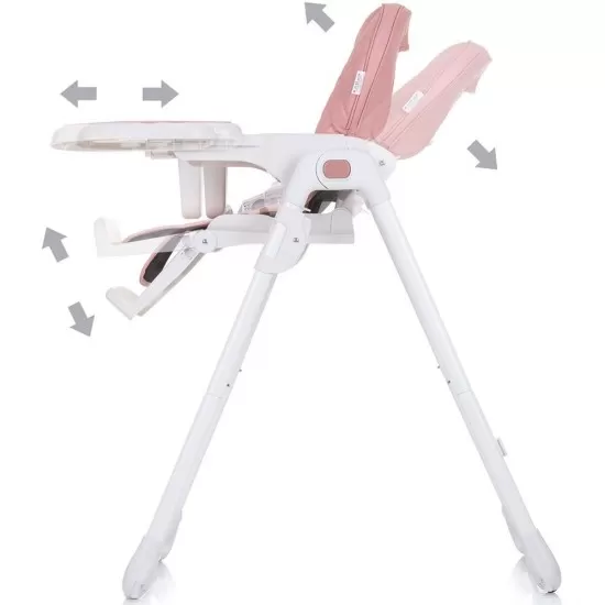 Scaun de masa Chipolino Eat Up Rose Water Scaun de masa Chipolino Eat Up Rose Water
