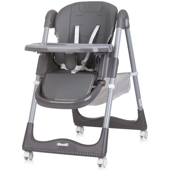 Scaun de masa Chipolino First Spoon Ash Grey Scaun de masa Chipolino First Spoon Ash Grey