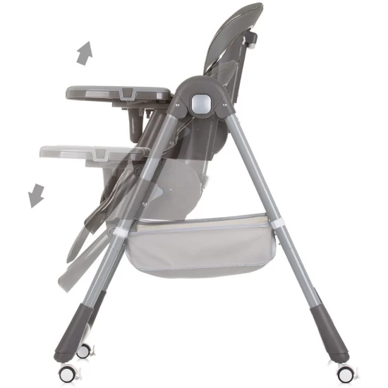 Scaun de masa Chipolino First Spoon Ash Grey Scaun de masa Chipolino First Spoon Ash Grey