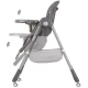 Scaun de masa Chipolino First Spoon Ash Grey Scaun de masa Chipolino First Spoon Ash Grey