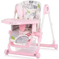 Scaun de masa Chipolino Master Chef Flamingo