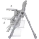 Scaun de masa Chipolino Master Chef Pure Grey Scaun de masa Chipolino Master Chef Pure Grey