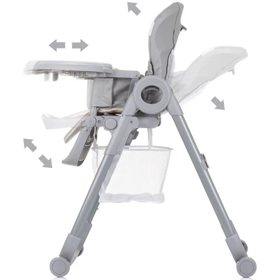 Scaun de masa Chipolino Master Chef Pure Grey Scaun de masa Chipolino Master Chef Pure Grey