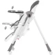 Scaun de masa Chipolino Milk Shake 2 in 1 Granite