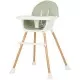 Scaun de masa Chipolino Rio 2 in 1 Aloe Scaun de masa Chipolino Rio 2 in 1 Aloe