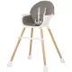 Scaun de masa Chipolino Rio 2 in 1 Graphite Scaun de masa Chipolino Rio 2 in 1 Graphite