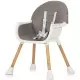 Scaun de masa Chipolino Rio 2 in 1 Graphite Scaun de masa Chipolino Rio 2 in 1 Graphite