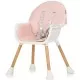Scaun de masa Chipolino Rio 2 in 1 Rose Water Scaun de masa Chipolino Rio 2 in 1 Rose Water