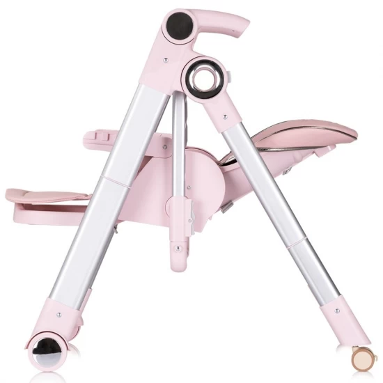 Scaun de masa Chipolino Super Chef 2 in 1 Pink Marshmallow