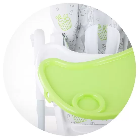 Scaun de masa Chipolino Sweety Lime Scaun de masa Chipolino Sweety Lime