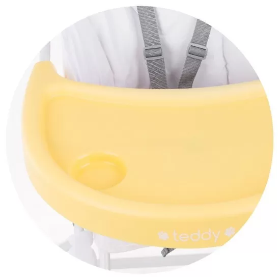 Scaun de masa Chipolino Teddy Banana Scaun de masa Chipolino Teddy Banana