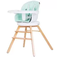 Scaun de masa cu sezut rotativ Chipolino Rotto 3 in 1 Avocado