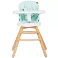 Scaun de masa cu sezut rotativ Chipolino Rotto 3 in 1 Avocado