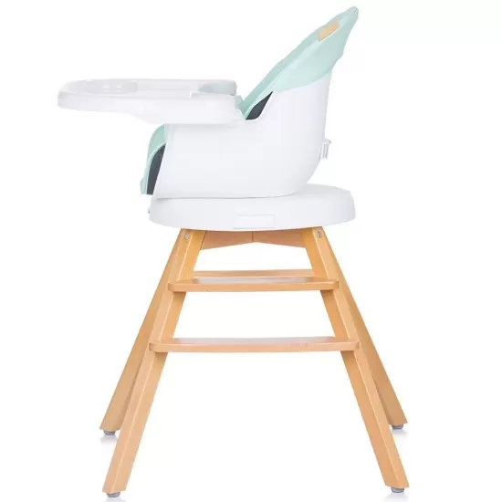 Scaun de masa cu sezut rotativ Chipolino Rotto 3 in 1 Avocado