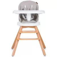Scaun de masa cu sezut rotativ Chipolino Rotto 3 in 1 Humus