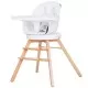 Scaun de masa cu sezut rotativ Chipolino Rotto 3 in 1 Ivory Scaun de masa cu sezut rotativ Chipolino Rotto 3 in 1 Ivory