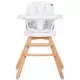 Scaun de masa cu sezut rotativ Chipolino Rotto 3 in 1 Ivory Scaun de masa cu sezut rotativ Chipolino Rotto 3 in 1 Ivory