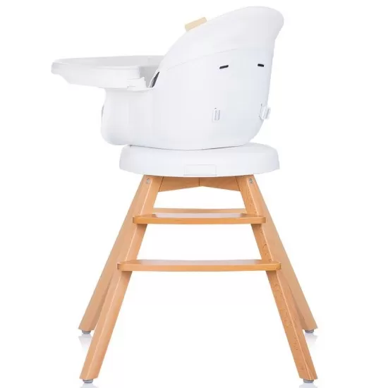 Scaun de masa cu sezut rotativ Chipolino Rotto 3 in 1 Ivory Scaun de masa cu sezut rotativ Chipolino Rotto 3 in 1 Ivory