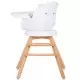 Scaun de masa cu sezut rotativ Chipolino Rotto 3 in 1 Ivory Scaun de masa cu sezut rotativ Chipolino Rotto 3 in 1 Ivory