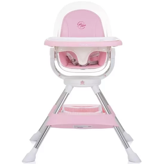 Scaun de masa cu sezut rotativ Chipolino Vision Rose Water