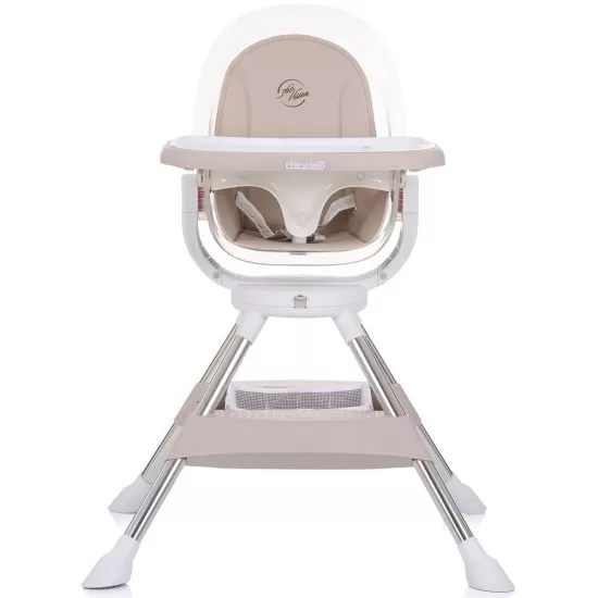 Scaun de masa cu sezut rotativ Chipolino Vision Sand Scaun de masa cu sezut rotativ Chipolino Vision Sand