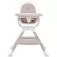 Scaun de masa cu sezut rotativ Chipolino Vision Sand Scaun de masa cu sezut rotativ Chipolino Vision Sand