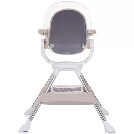 Scaun de masa cu sezut rotativ Chipolino Vision Sand Scaun de masa cu sezut rotativ Chipolino Vision Sand