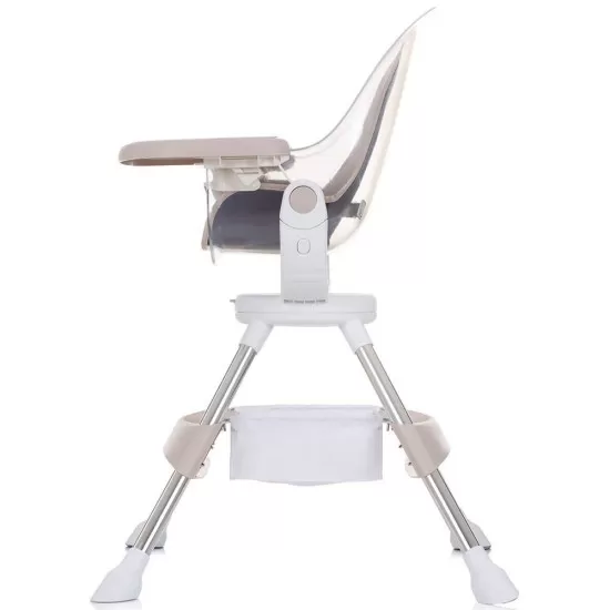 Scaun de masa cu sezut rotativ Chipolino Vision Sand Scaun de masa cu sezut rotativ Chipolino Vision Sand