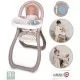 Scaun de masa pentru papusi Smoby Baby Nurse maro Scaun de masa pentru papusi Smoby Baby Nurse maro