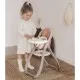 Scaun de masa pentru papusi Smoby Baby Nurse maro Scaun de masa pentru papusi Smoby Baby Nurse maro
