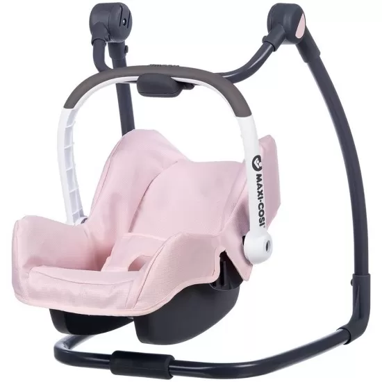 Scaun de masa pentru papusi Smoby Maxi Cosi Quinny 3 in 1 Roz