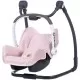 Scaun de masa pentru papusi Smoby Maxi Cosi Quinny 3 in 1 Roz