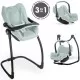 Scaun de masa pentru papusi Smoby Maxi Cosi Quinny 3 in 1 Albastru