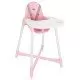 Scaun de masa Pilsan Practical Pink