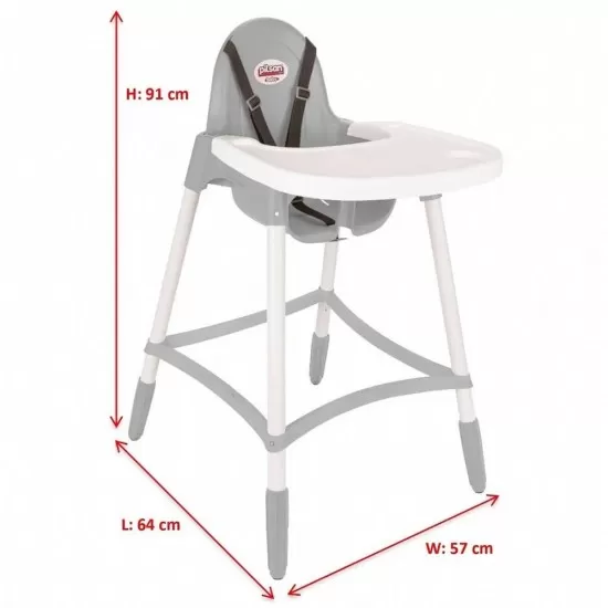 Scaun de masa Pilsan Star Grey Scaun de masa Pilsan Star Grey