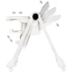 Scaun de masa si leagan electric 2 in 1 cu functie Bluetooth si telecomanda Chipolino Master Class Cashmere