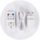 Scaun de masa si leagan electric 2 in 1 cu functie Bluetooth si telecomanda Chipolino Master Class Latte