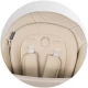 Scaun de masa si leagan electric 2 in 1 cu functie Bluetooth si telecomanda Chipolino Master Class Latte