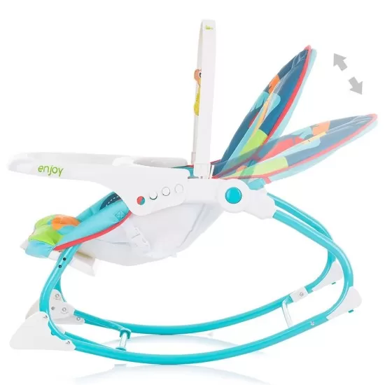 Scaunel balansoar Chipolino Enjoy Blue