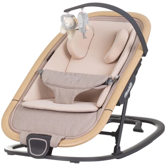 Scaunel balansoar bebelusi Chipolino Senso Biscotta Wood Scaunel balansoar bebelusi Chipolino Senso Biscotta Wood