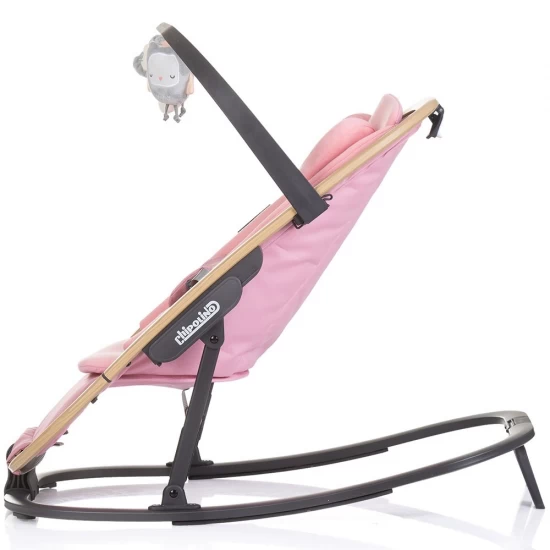 Scaunel balansoar bebelusi Chipolino Senso Pink Marshmallow Wood Scaunel balansoar bebelusi Chipolino Senso Pink Marshmallow Wood